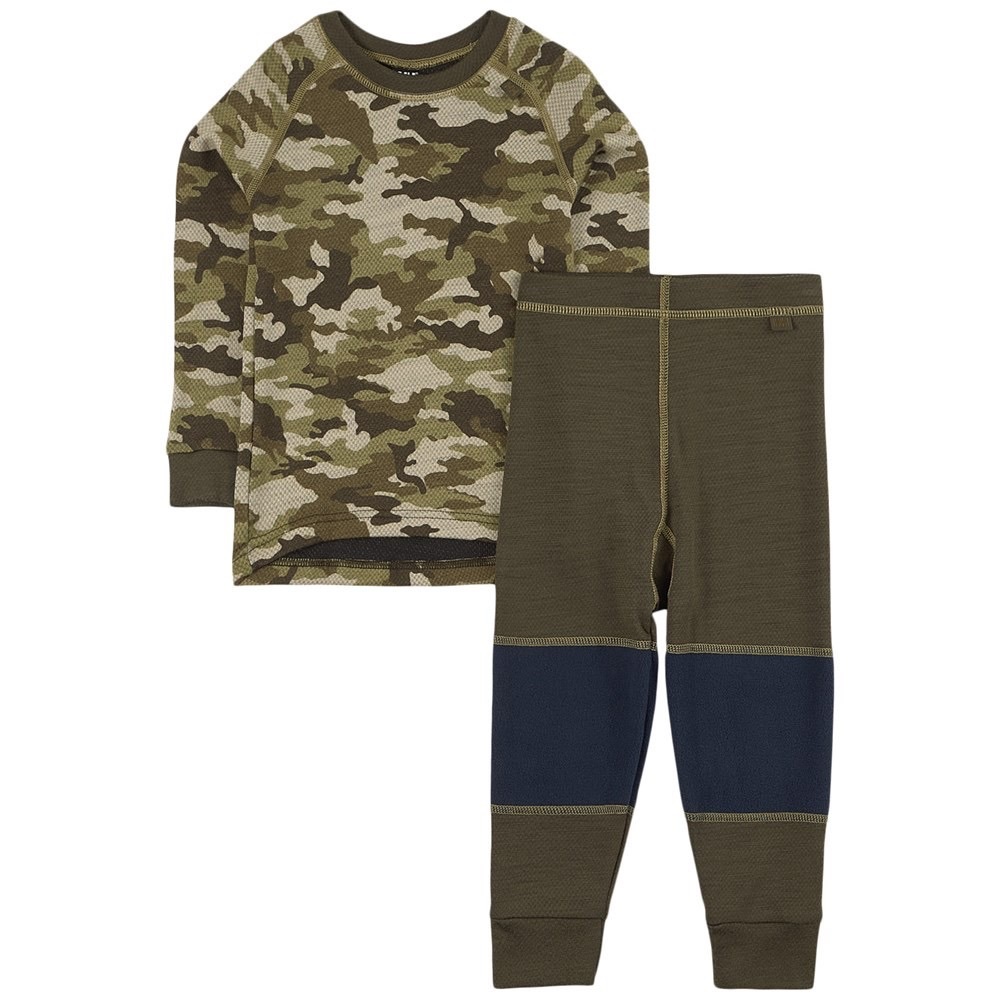 Helly Hansen baby toddler merino wool base layer pajama set warm winter sleep